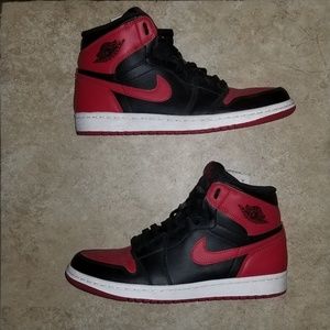 NIKE AIR JORDAN RETRO 1 HIGH OG BREDS (2013)